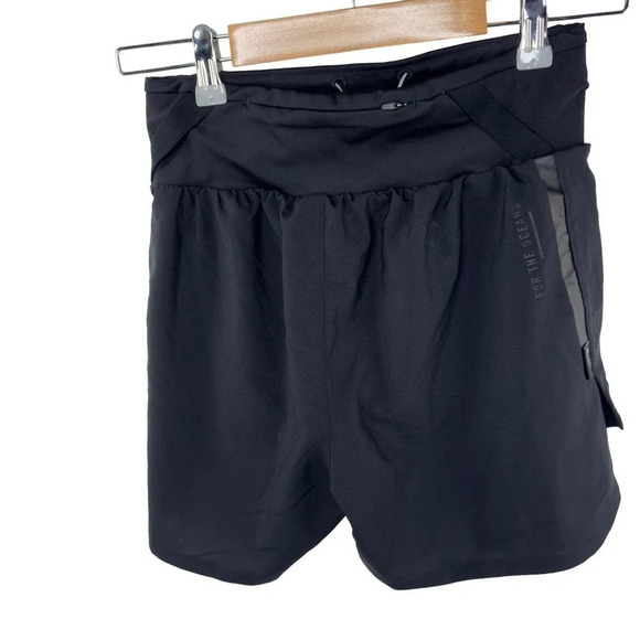 Adidas Womens Sport All around Parley Running Shorts Black‎ Size Small NWT! - Picture 3 of 6